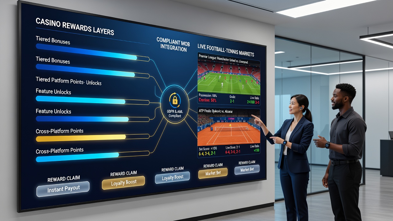 Mobile Wallet-Integration mit Live-Quoten für Fußball und Tennis