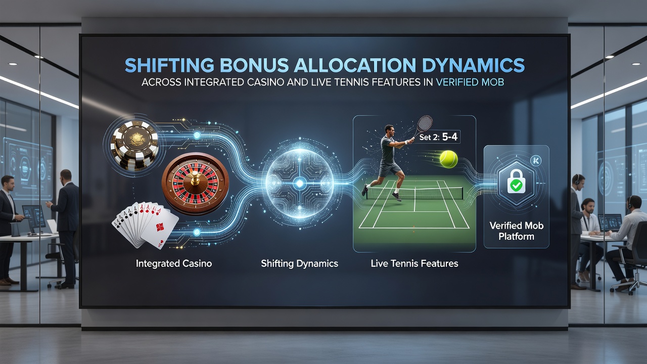 Darstellung der Integration von Live-Tennis und Casino-Funktionen in mobilen Apps