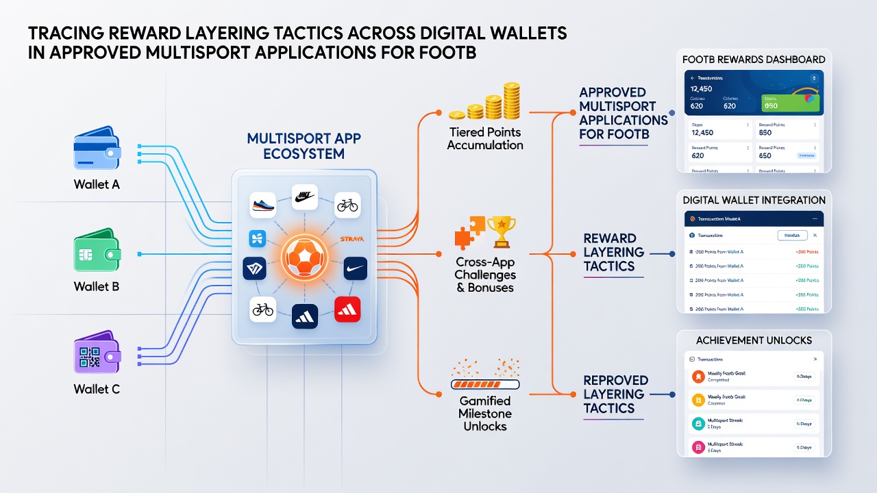 Tracing von Belohnungsschichtungen in Tennis- und Fußball-Apps mit digitalen Wallets